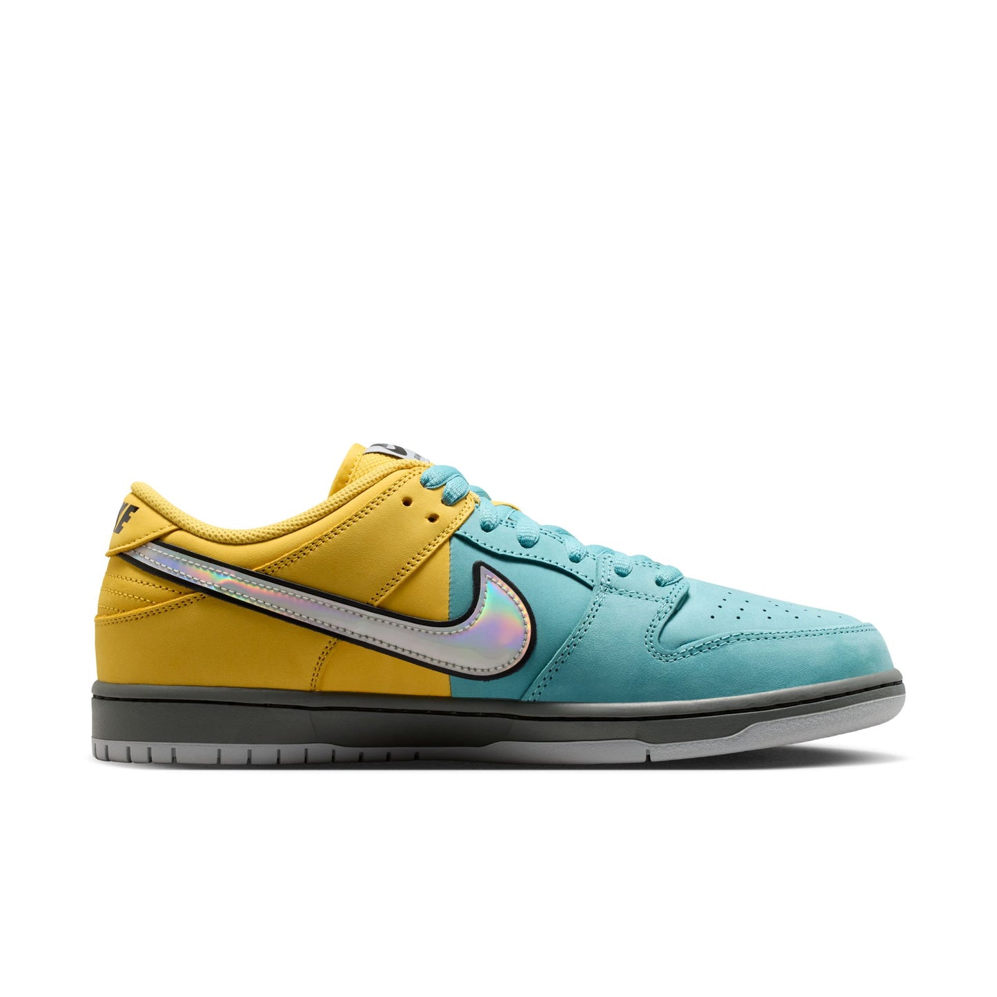 Dunk Low Pro "Muni Fast Pass" - Laranja Segurança / Cinzento Lobo / Castanho