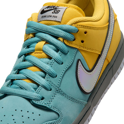 Dunk Low Pro "Muni Fast Pass" - Laranja Segurança / Cinzento Lobo / Castanho