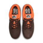 Dunk Low Pro "Muni Fast Pass" - Safety Orange / Wolf Grey / Brown