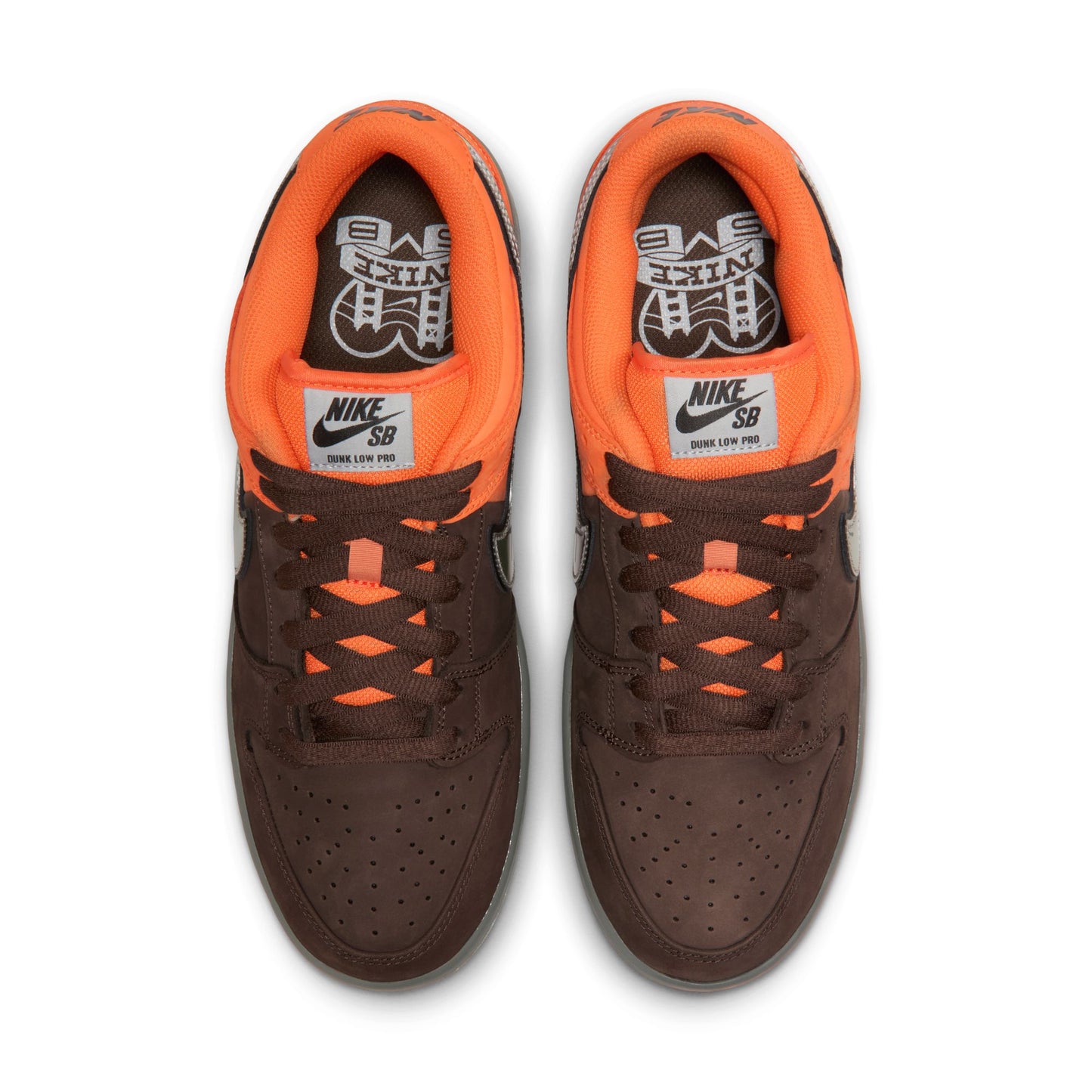 Dunk Low Pro "Muni Fast Pass" - Safety Orange / Wolf Grey / Brown