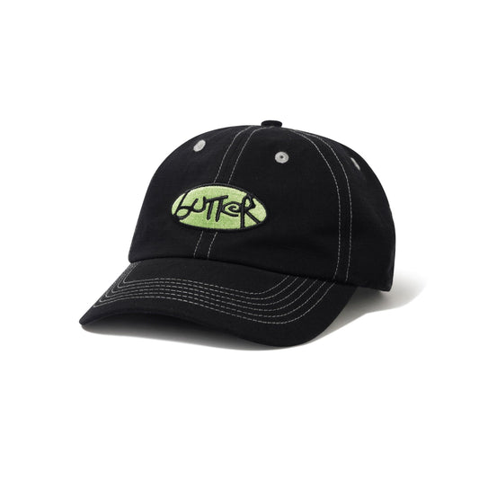 Abseil 6 Panel Cap - Black