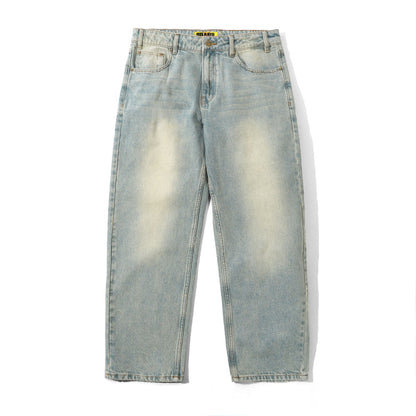 Ace Denim Jeans - Distressed Light Blue