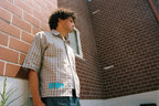 Plaid Short Sleeve Shirt - Clay