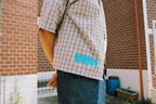 Plaid Short Sleeve Shirt - Clay