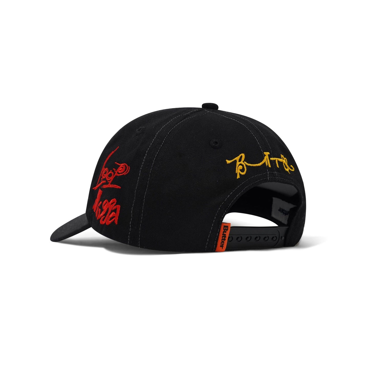 Alias 6 Panel Cap - Black
