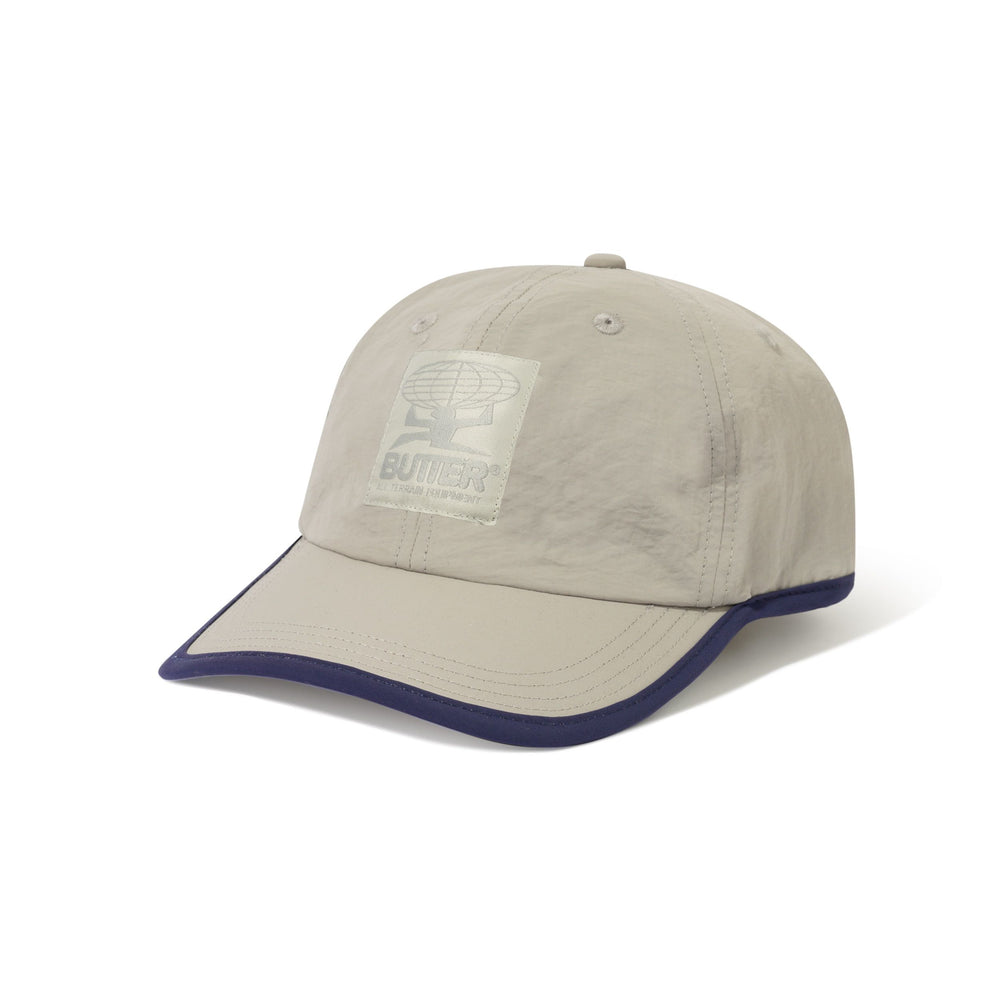 All Terrain 6 Panel Cap - Light Grey / Navy