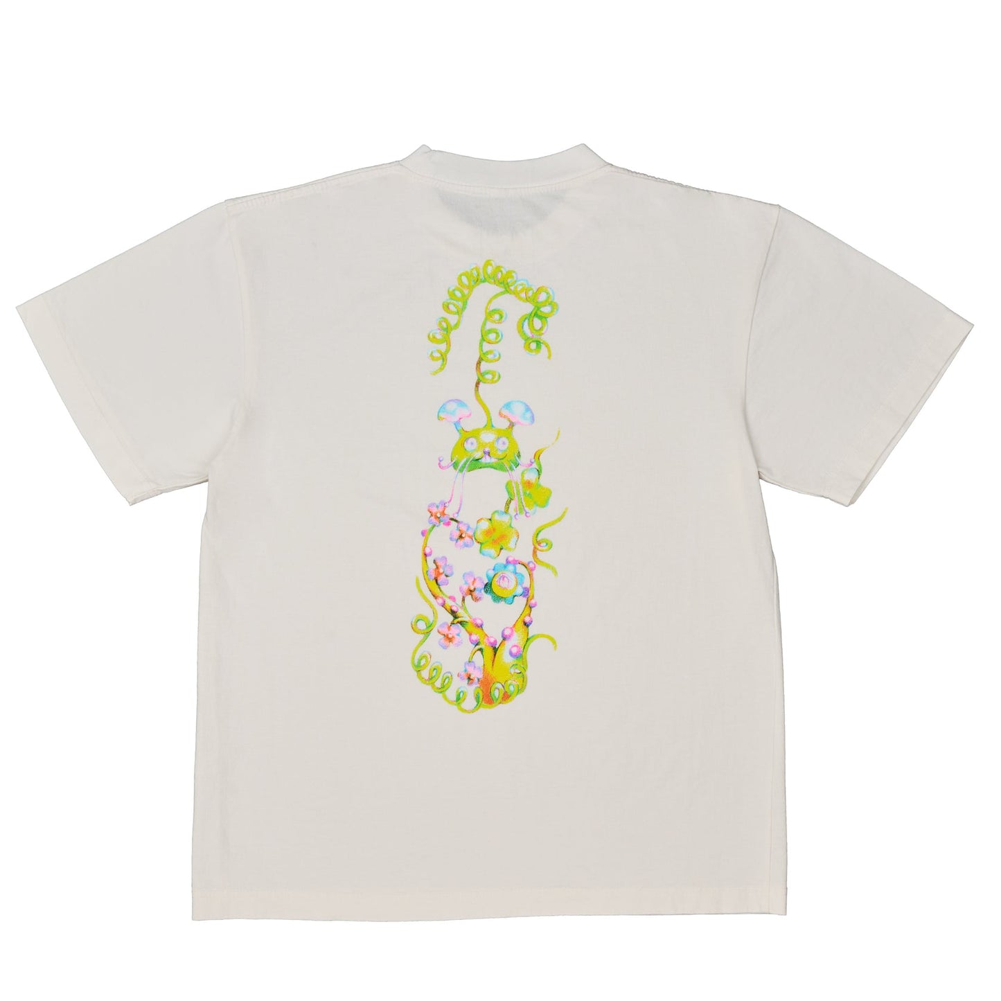 April Skateboards Mushroom By Ema Tee - White
