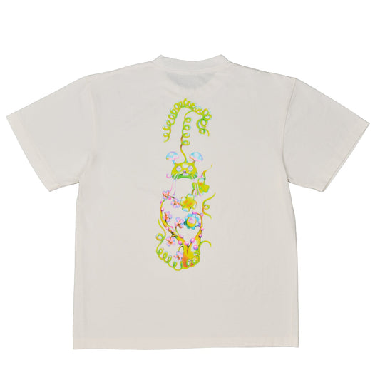 April Skateboards Mushroom By Ema Tee - White