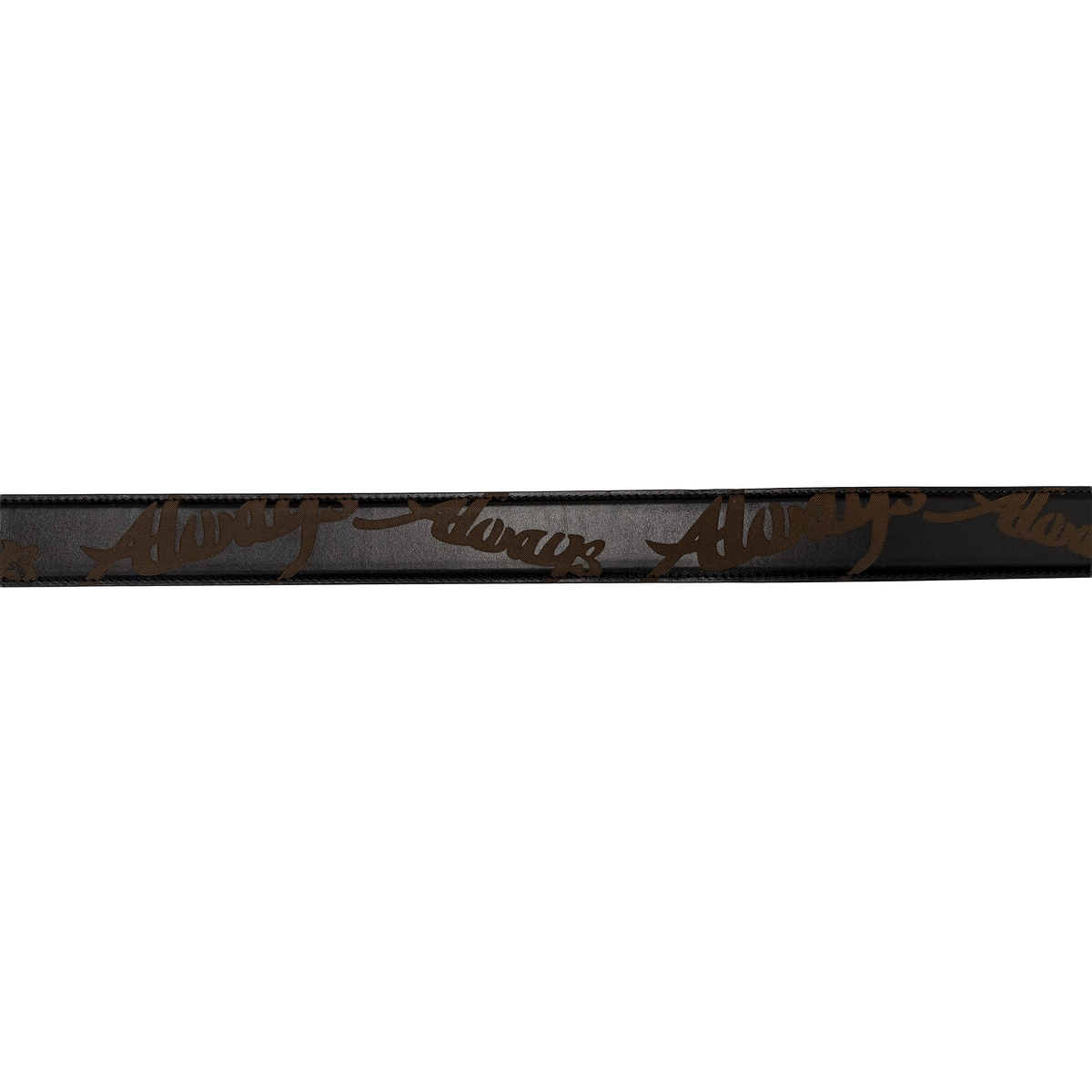 Lazerprint Cowhide Belt - Black / Green