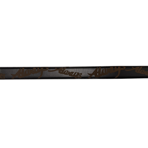 Lazerprint Cowhide Belt - Black / Green