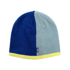 Striped Beanie - Blue / Yellow