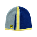 Striped Beanie - Blue / Yellow