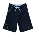 A.I Wrapped Boardshorts - Black / Yellow / Fuchsia