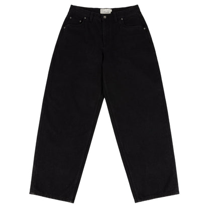 Baggy Denim Pants - Black