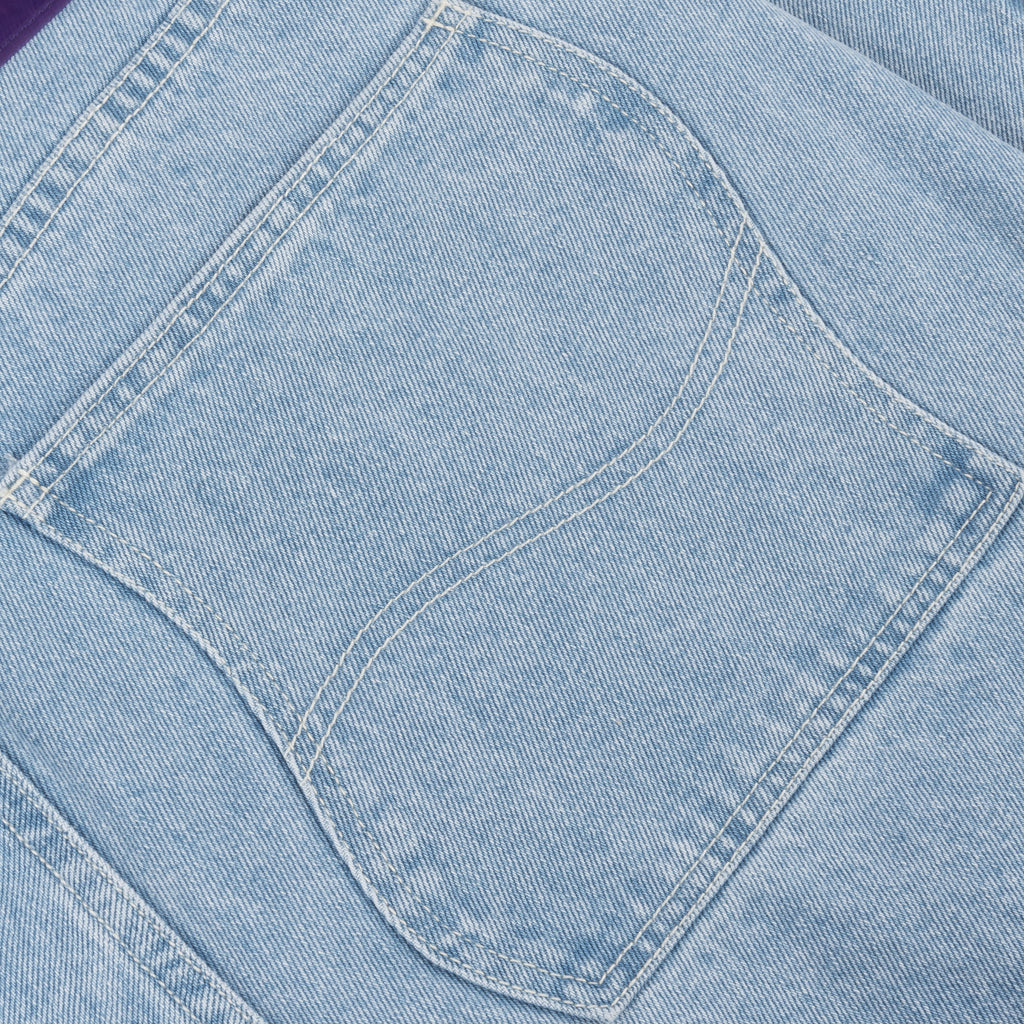 Classic Baggy Denim Pants - Vintage Blue