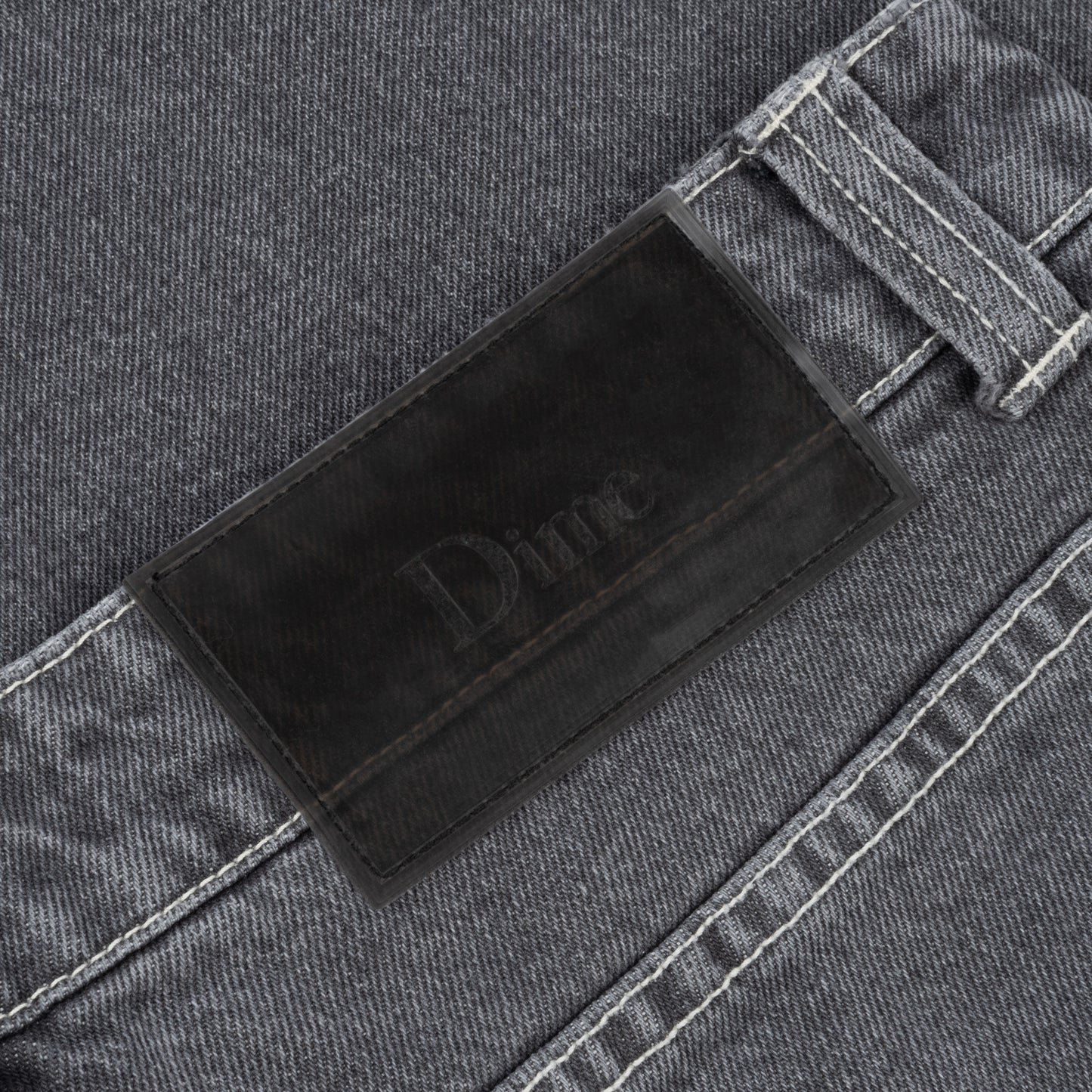 Dime MTL Classic Denim Shorts - Faded black