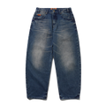 Baggy Denim Jeans - Vintage Indigo Wash
