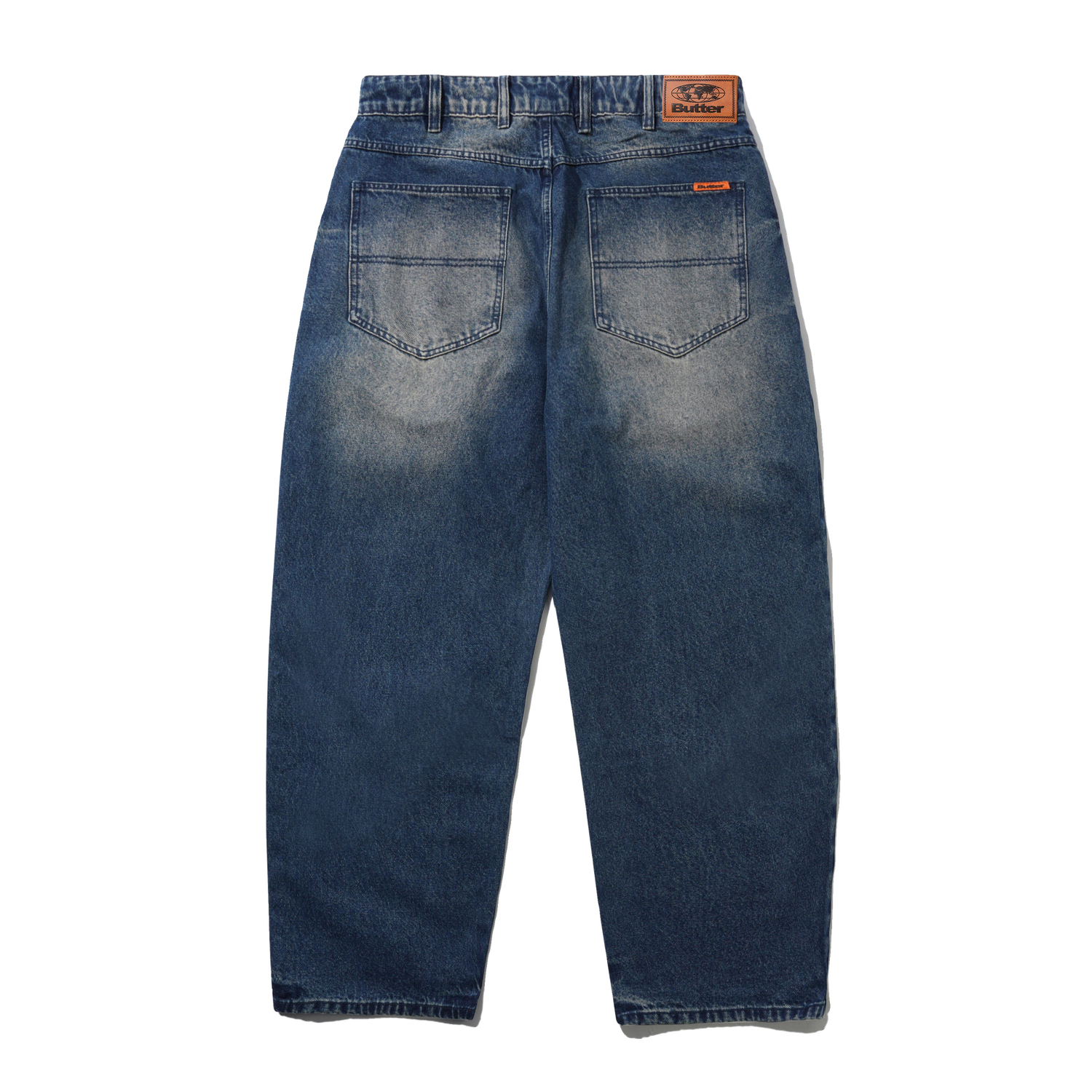 Baggy Denim Jeans - Vintage Indigo Wash