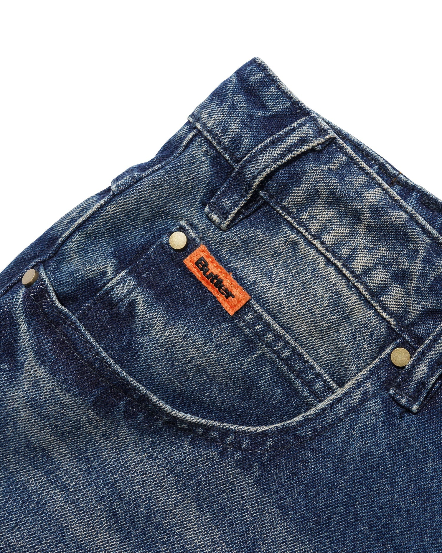Baggy Denim Jeans - Vintage Indigo Wash