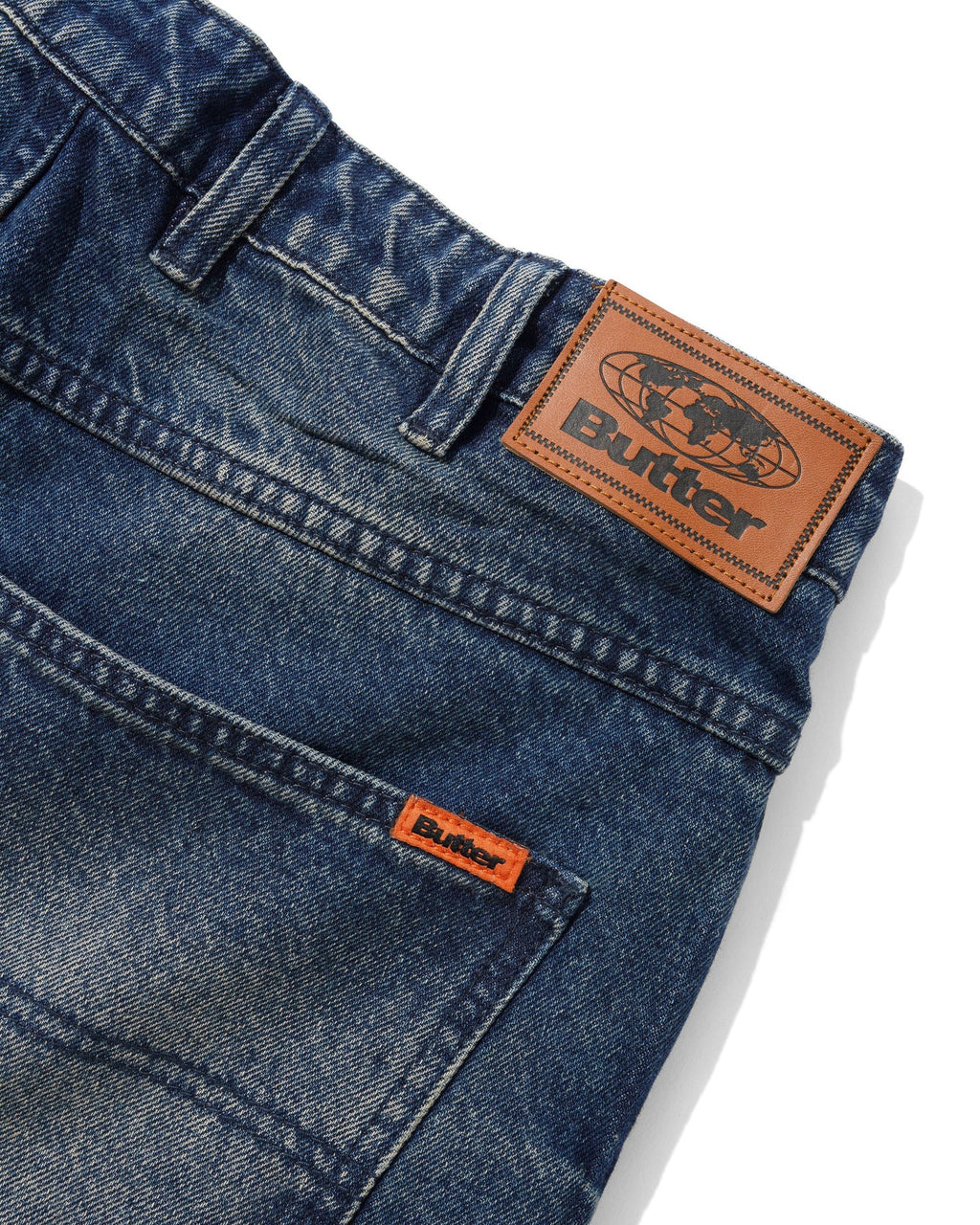 Baggy Denim Jeans - Vintage Indigo Wash