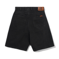 Baggy Denim Shorts - Flat Black