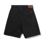 Baggy Denim Shorts - Flat Black