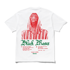 Black Moses Tee - White