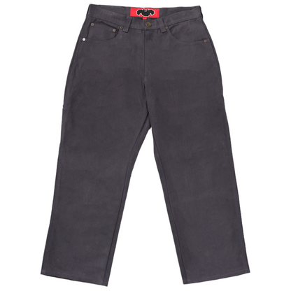 Embossed Work Pants - Charcoal