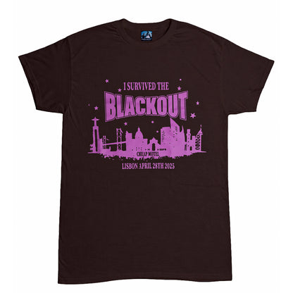 Blackout Tee - Brown