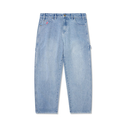 Blockout Denim Jeans - Silver Indigo Wash