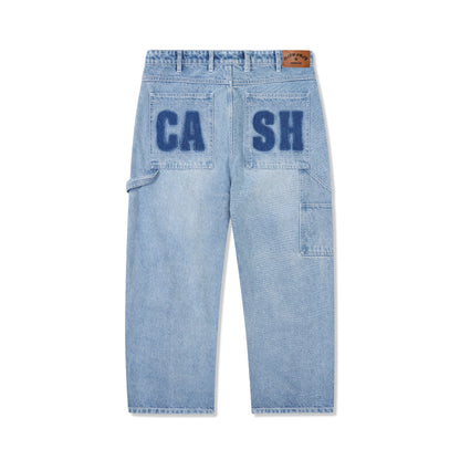 Blockout Denim Jeans - Silver Indigo Wash