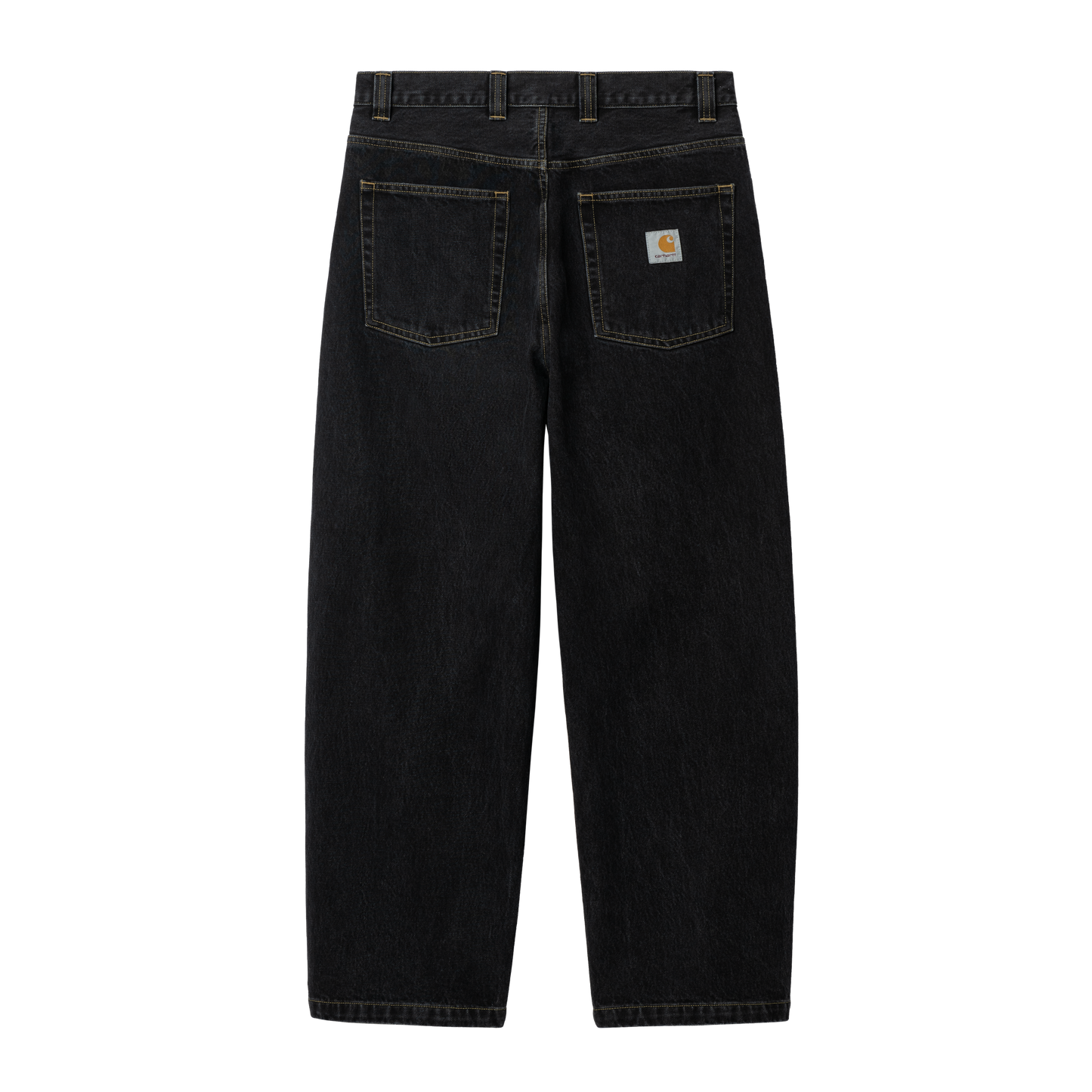 Carhartt WIP Brandon Pant - Black (Stone Washed)