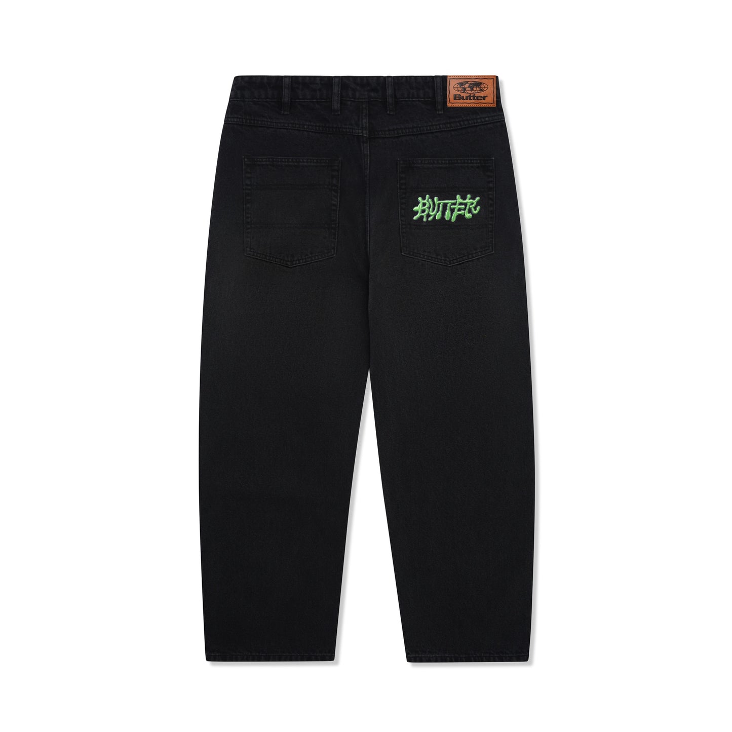 Ink Denim Jeans - Worn Black