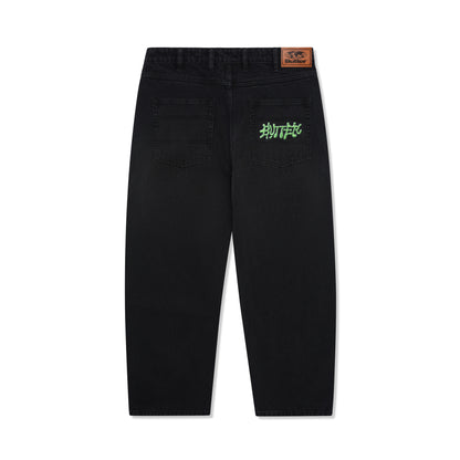 Ink Denim Jeans - Worn Black