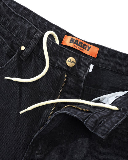 Ink Denim Jeans - Worn Black