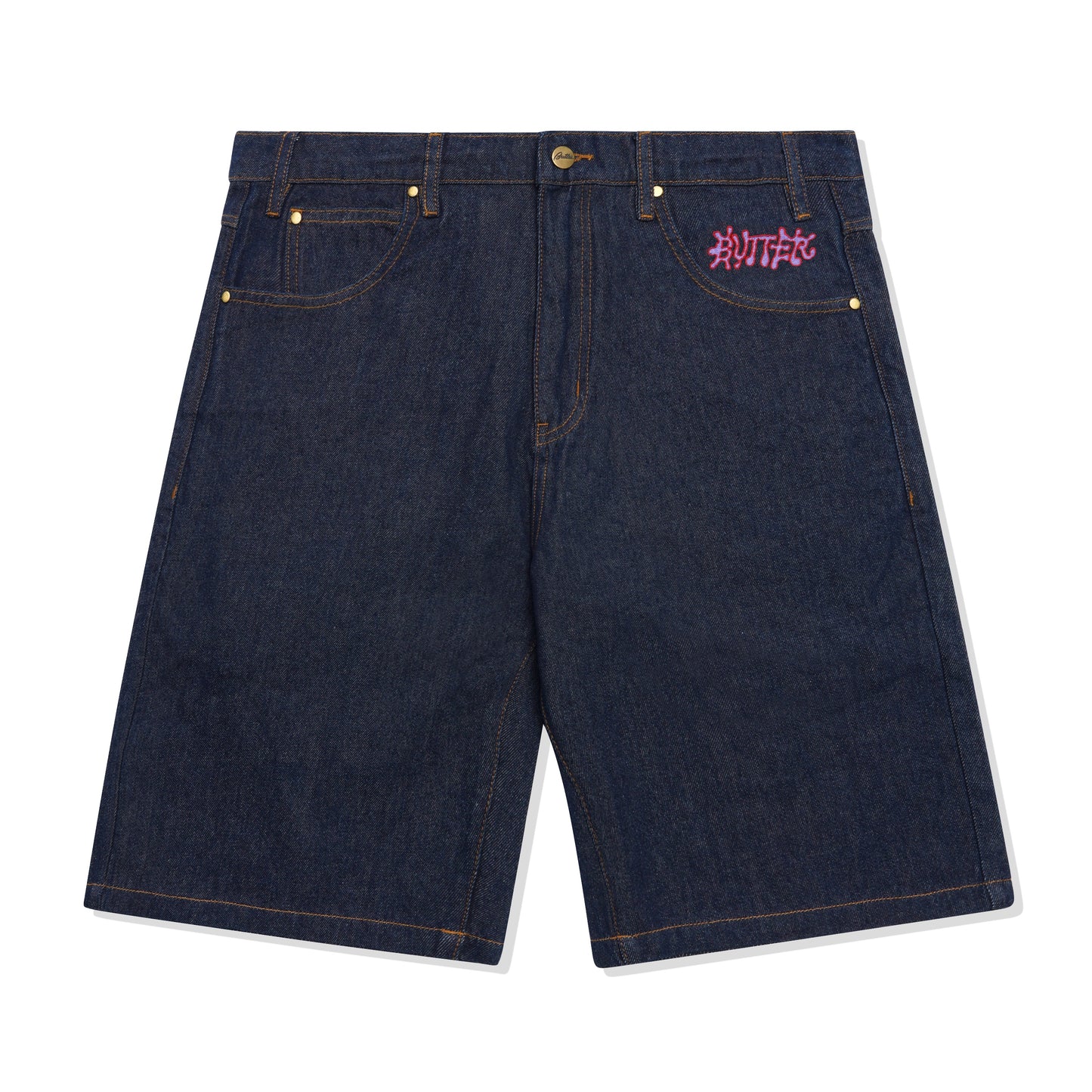 Ink Denim Shorts - Raw Indigo