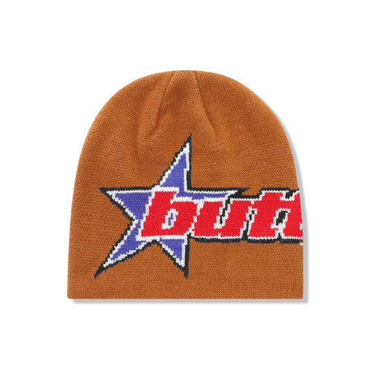 Racer Skully Beanie - Rust