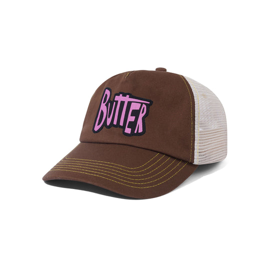 Sketch Trucker Cap - Walnut