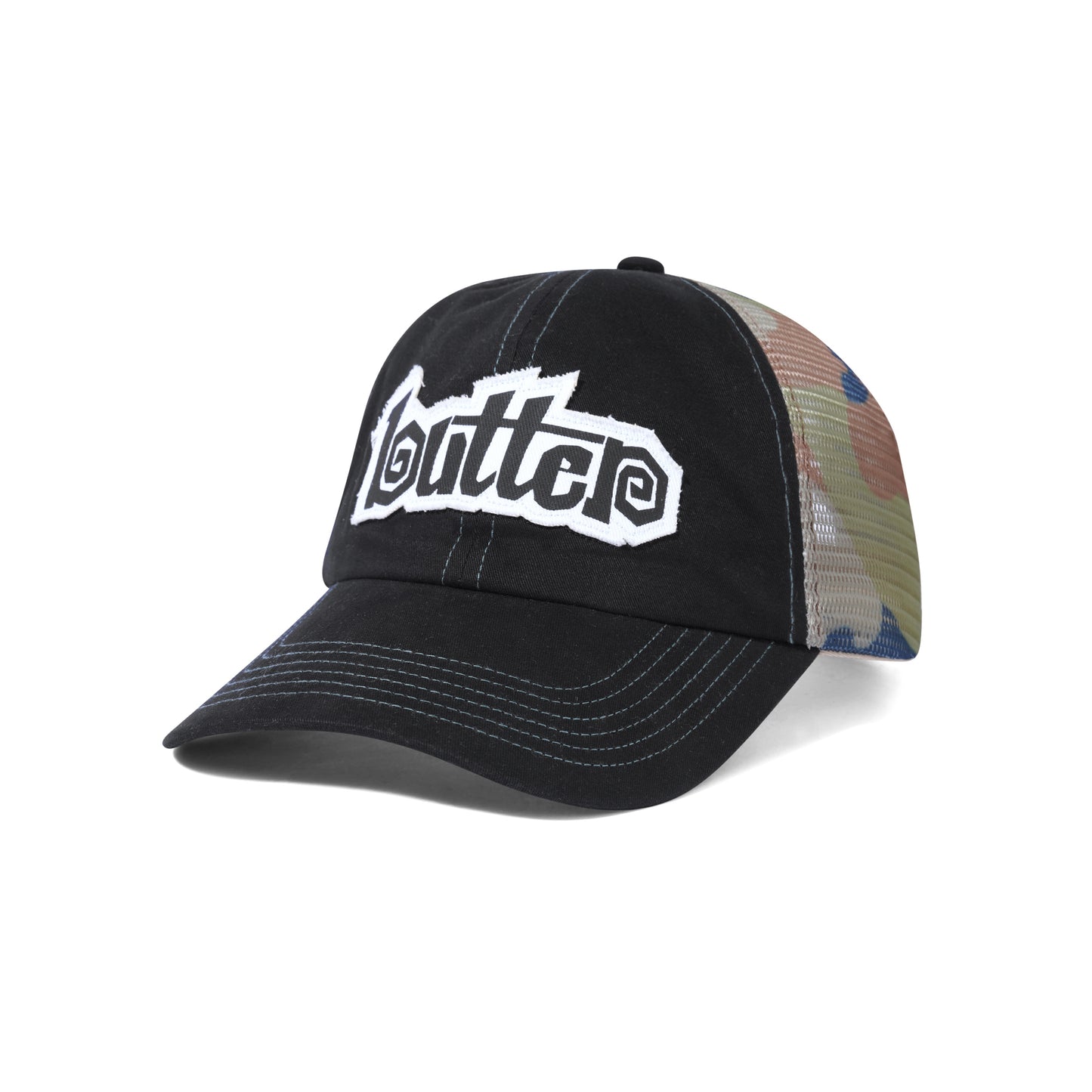 Swirl Trucker - Black