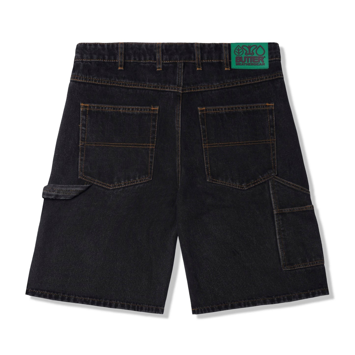 Weathergear Denim Shorts - Washed Black