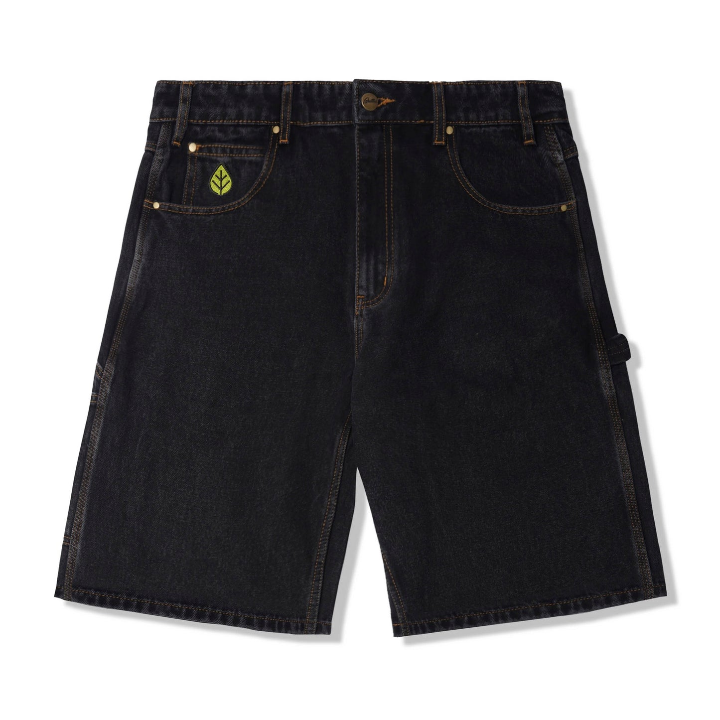 Weathergear Denim Shorts - Washed Black