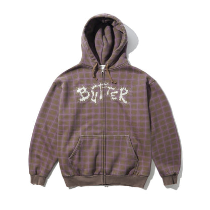 Eruption Zip-Thru Hoodie - Plaid