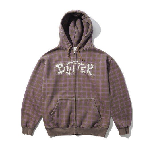 Eruption Zip-Thru Hoodie - Plaid