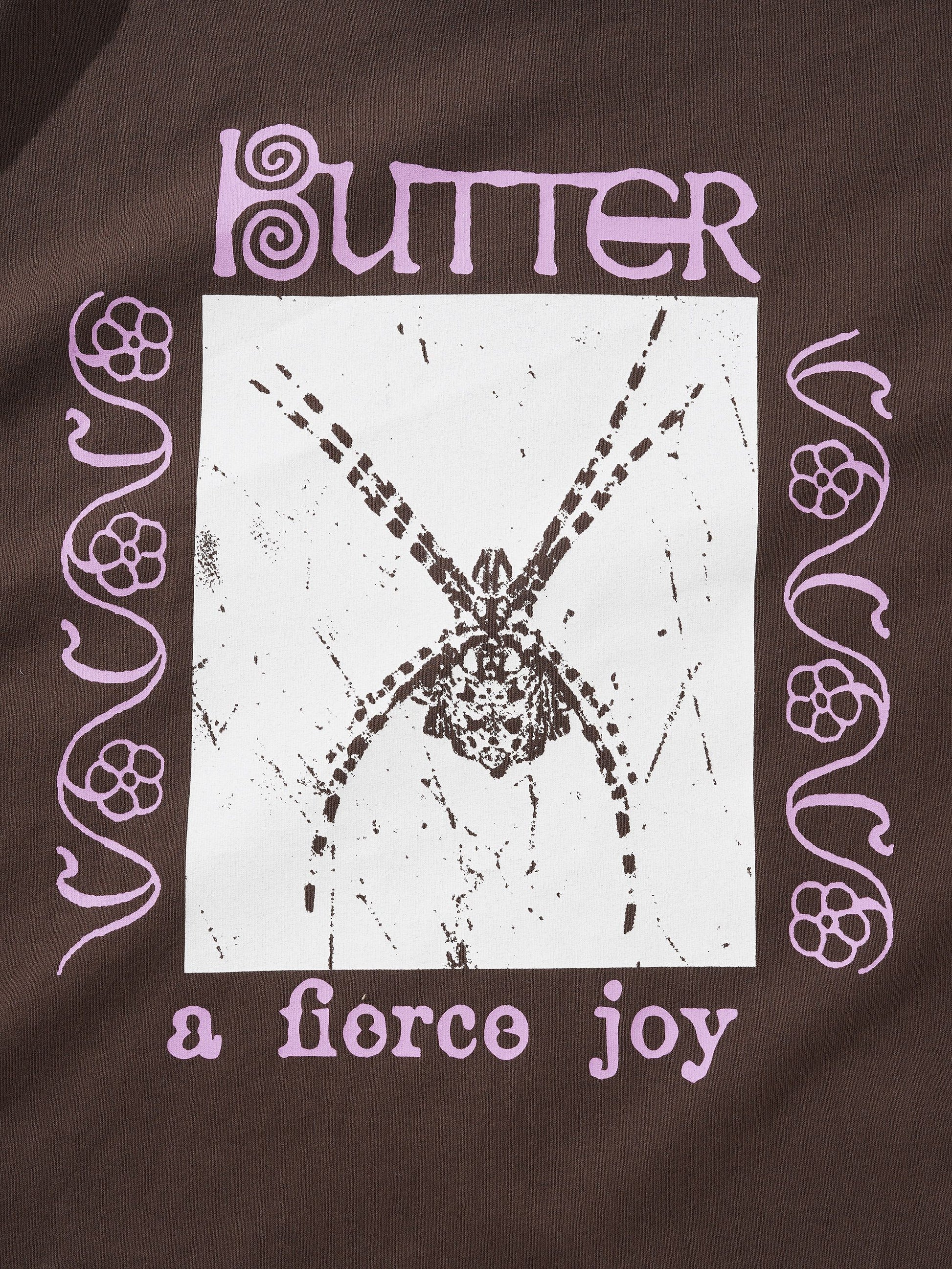 Butter Goods Fierce Joy T-Shirt - Chocolate