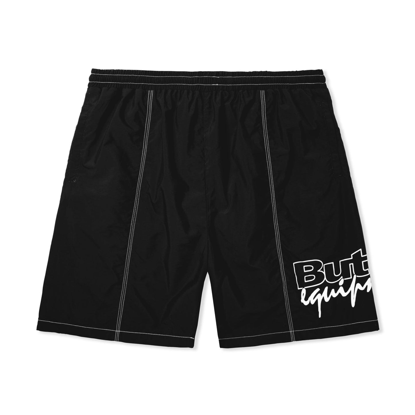 Side Panel Shorts - Black