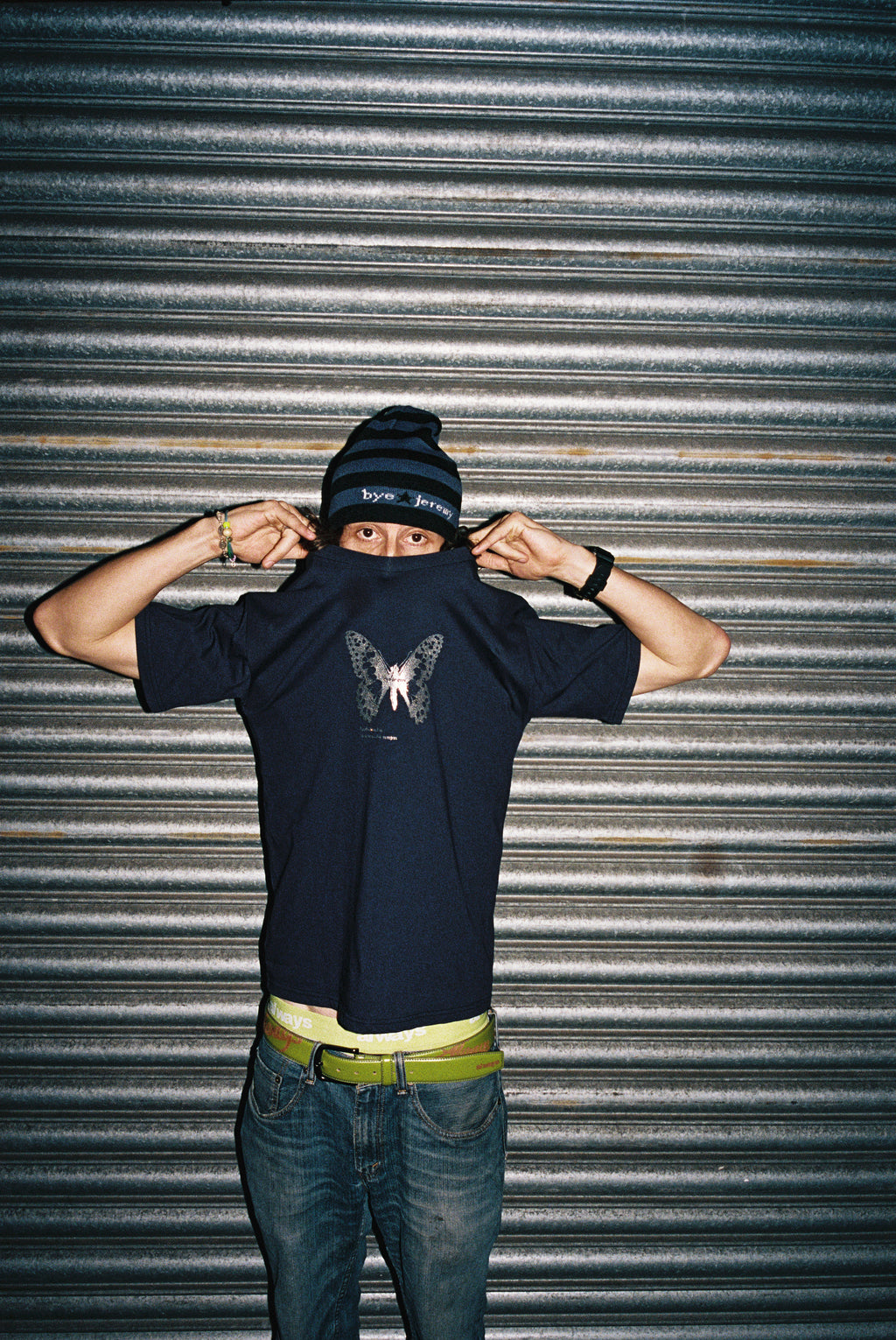 Butterfly Tee - Navy