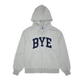 Bye Zip-Up Hoodie - Grey