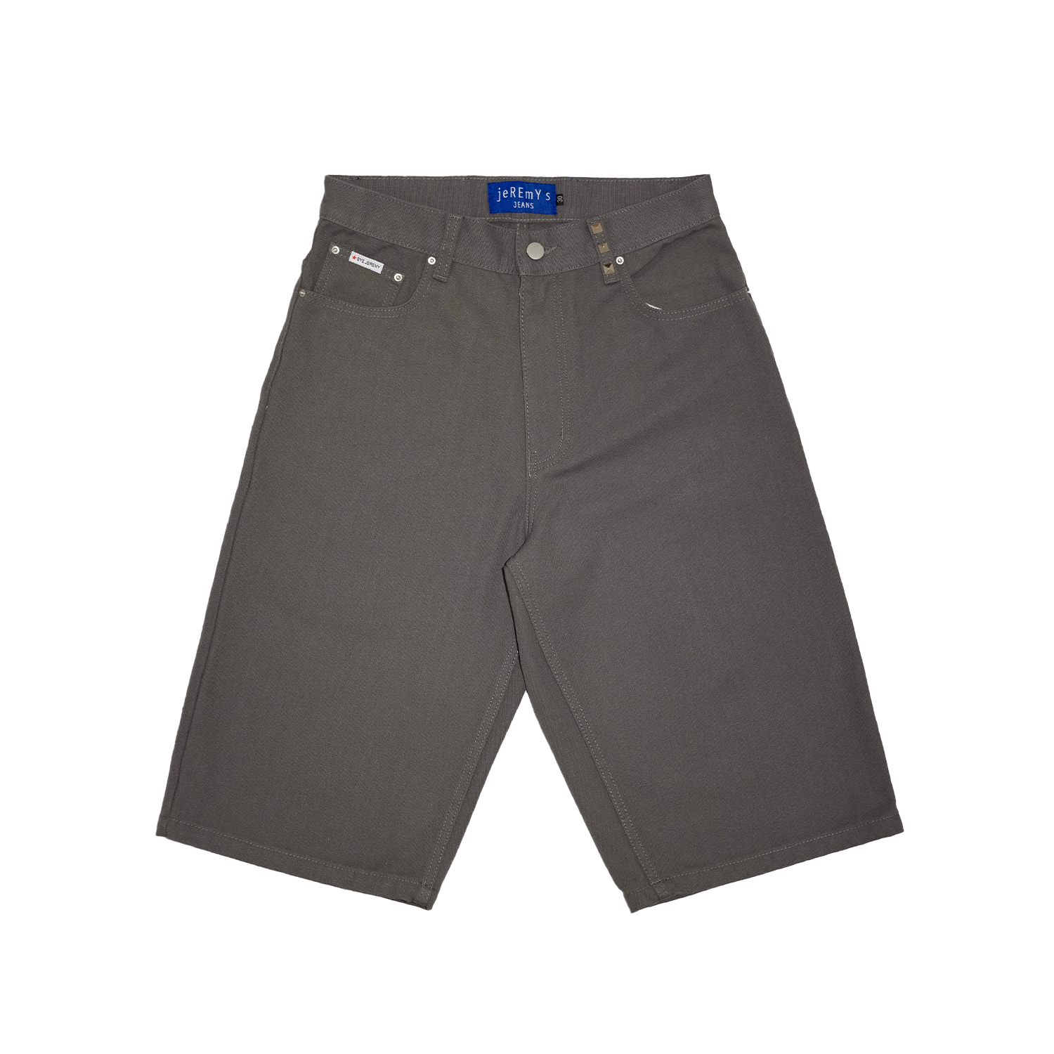 Jeremy's Canvas Shorts - Grey