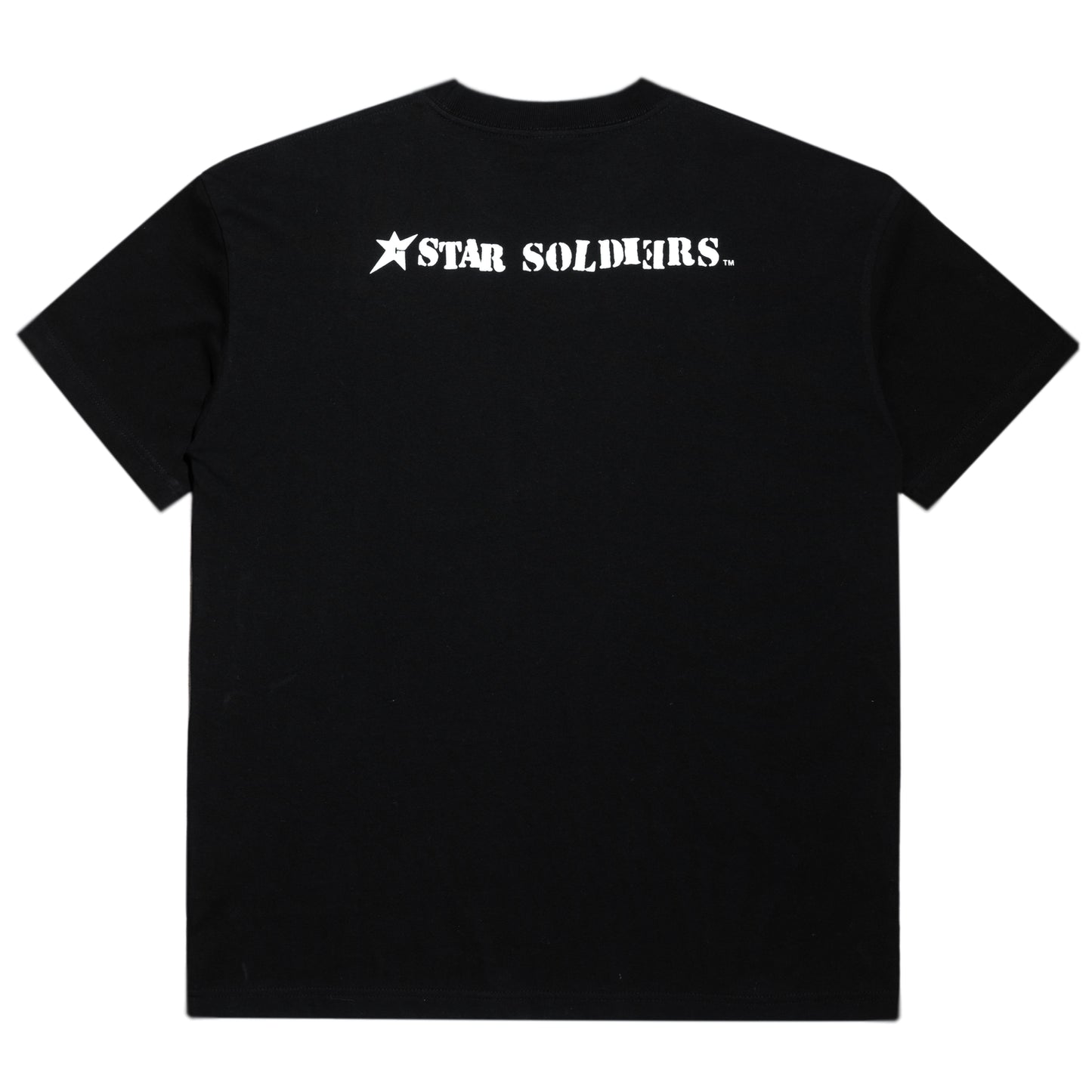 C-Star Logo Camo Tee - Black