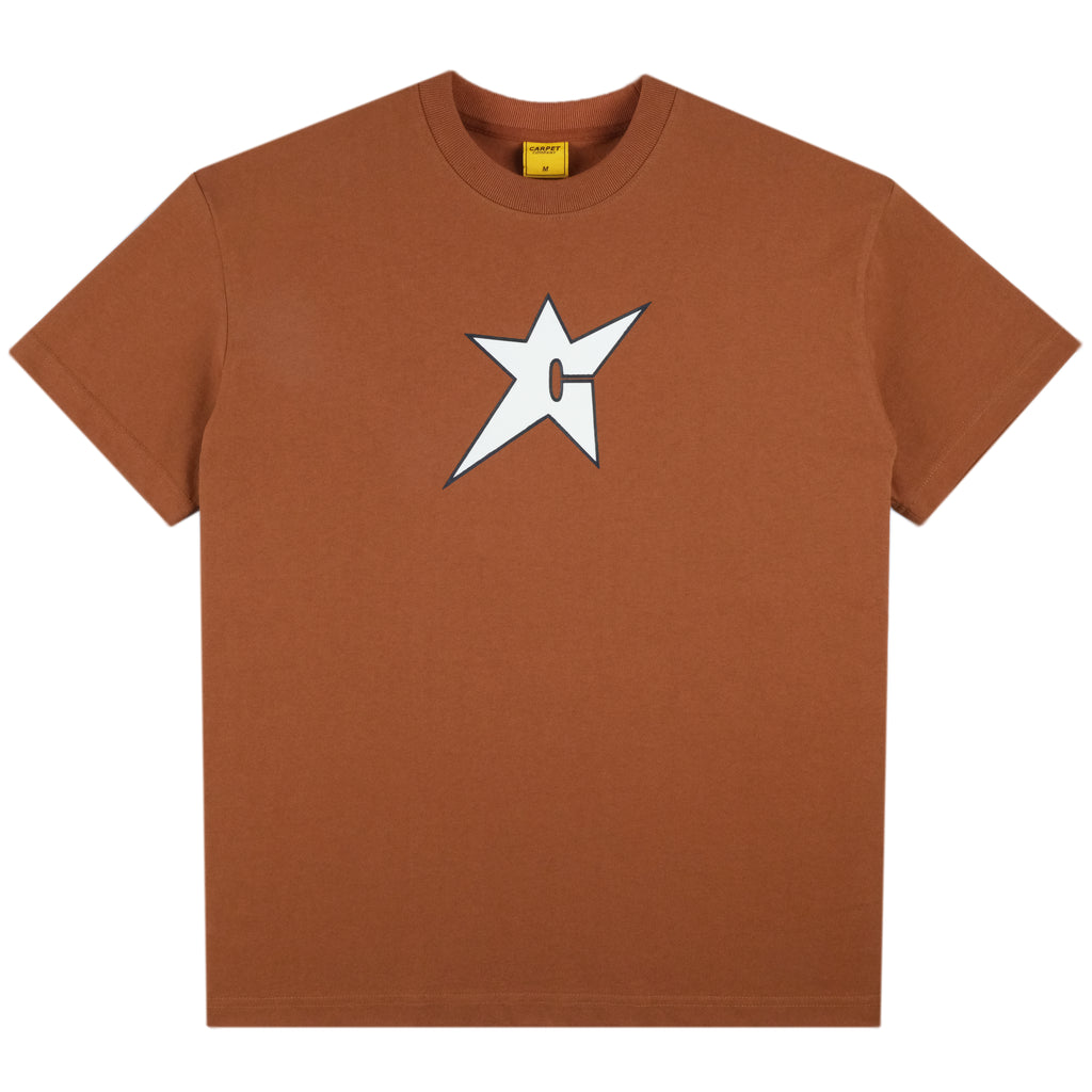 Glow in the Dark C-Star Tee - Brown